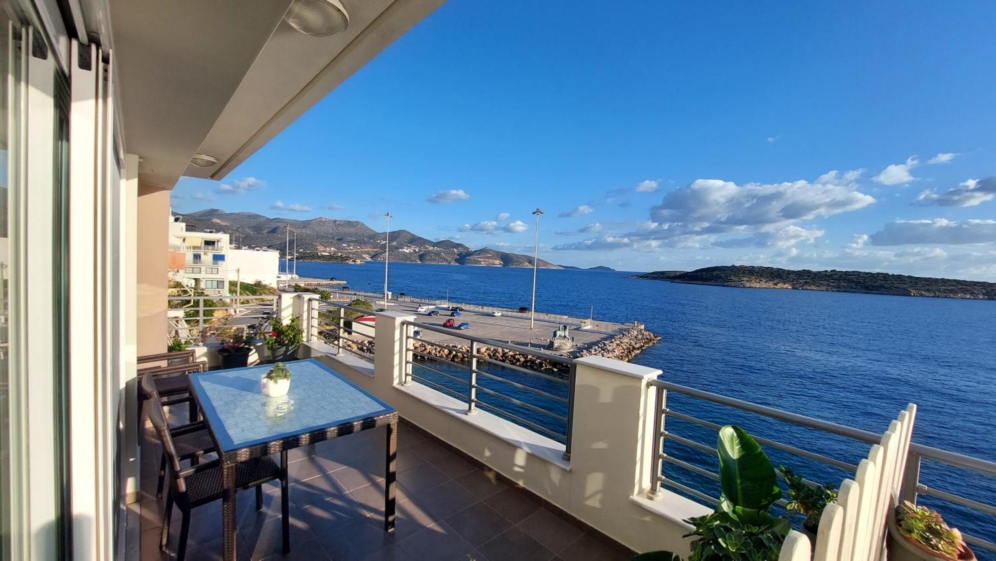 Sea Breeze Apartment Agios Nikolaos  Bagian luar foto